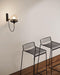 Dexter Glass Orb Brass Wall Light - DWHOME