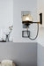 Dexter Glass Orb Brass Wall Light - DWHOME