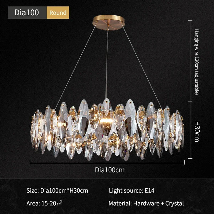 Lazzo Modern Chandelier-DWHOME