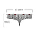Piovere Multi Pendant Chandelier-DWHOME
