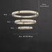 Marble & Crystal Modern Chandelier-DWHOME
