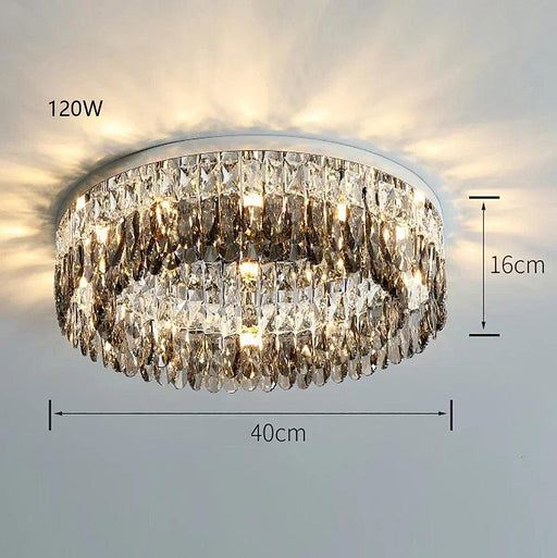 Giano Crystal Ceiling Light-DWHOME