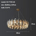 Lazzo Crystal Ceiling Chandelier-DWHOME