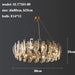 Lazzo Crystal Modern Chandelier-DWHOME