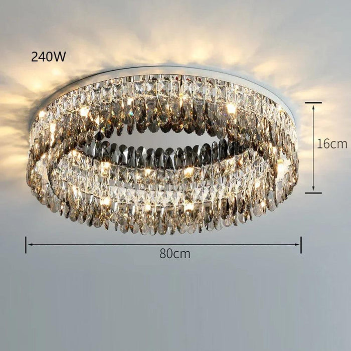 Giano Crystal Ceiling Light - DWHOME
