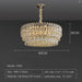 Gio Crystal Chandelier-DWHOME