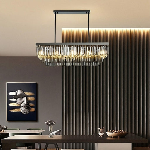 Meridien Crystal Dining Room Chandelier-DWHOME