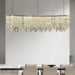 Stefano 40" Crystal Dining Room Chandelier - DWHOME
