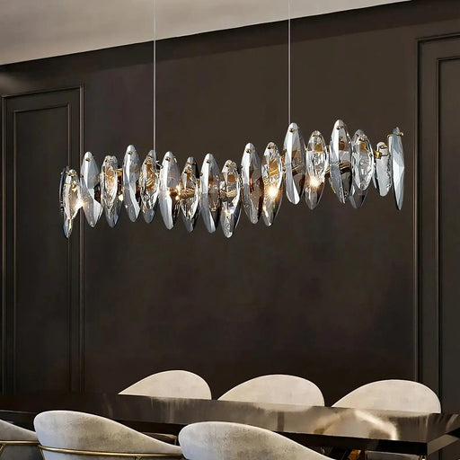 Lazzo Crystal Dining Room Chandelier-DWHOME