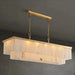 Natural Marble Dining Room Chandelier-DWHOME