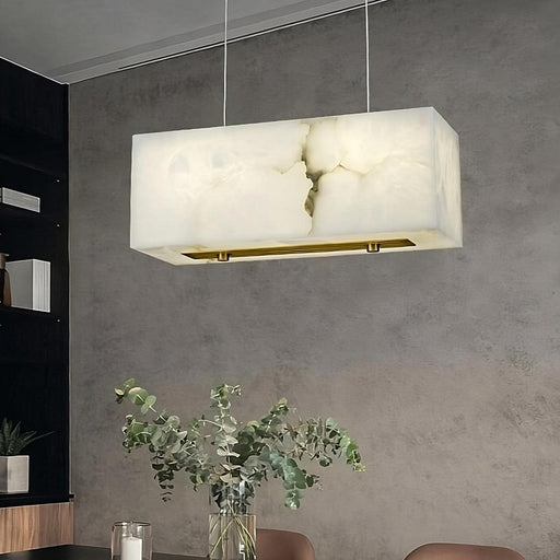 Natural Marble Dining Room Chandelier-DWHOME