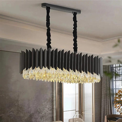 Lugano Crystal Dining Room Chandelier-DWHOME