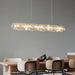 60" Bacci Modern Crystal Dining Room Chandelier - DWHOME