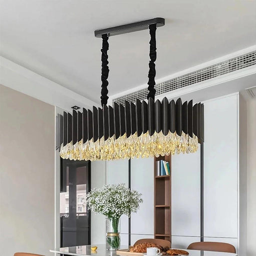 Lugano Crystal Dining Room Chandelier-DWHOME