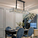 Bacci Kitchen Island Modern Crystal Chandelier - DWHOME