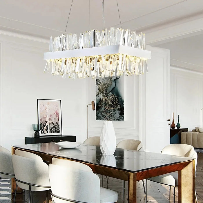 Calvi Crystal Dining Room Chandelier-DWHOME