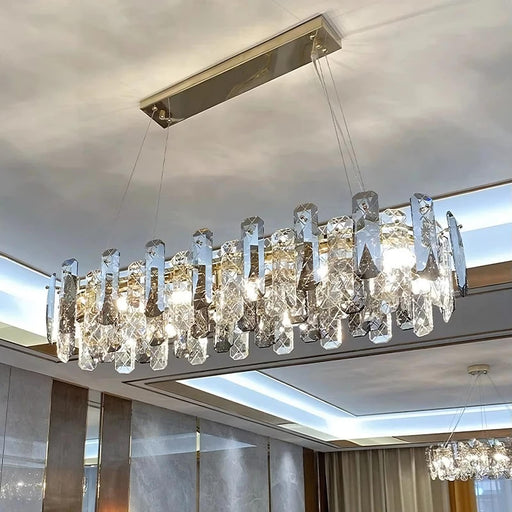 Lazzo Crystal Ceiling Chandelier-DWHOME