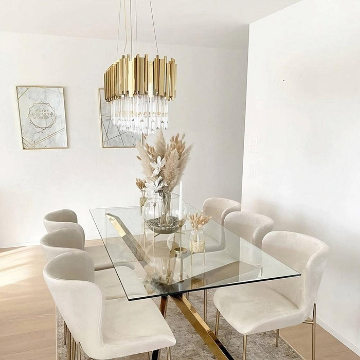 Gio Crystal Dining Room Chandelier - DWHOME