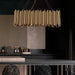 Vigo Dining Room Chandelier, Gold - DWHOME