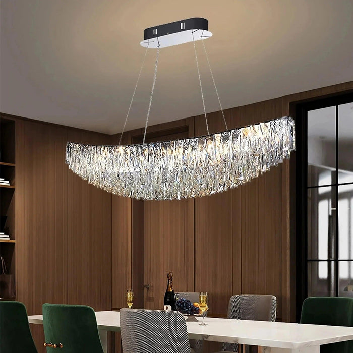 Gio Crystal Dining Room Light Fixture exclusive at DWHOME
