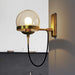 DORIT Vintage Globe Wall Lamp - DWHOME