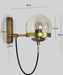 DORIT Vintage Globe Wall Lamp - DWHOME
