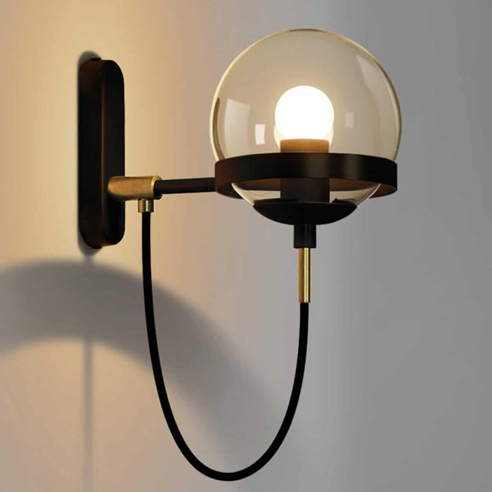 DORIT Vintage Globe Wall Lamp - DWHOME