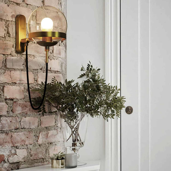 DORIT Vintage Globe Wall Lamp - DWHOME