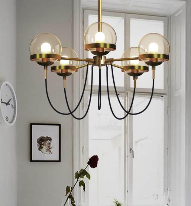 Doritas Vintage Globe Glowing Orbs Hanging Lamp - DWHOME