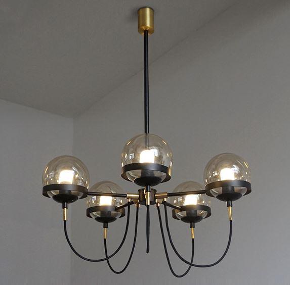 Doritas Vintage Globe Glowing Orbs Hanging Lamp - DWHOME
