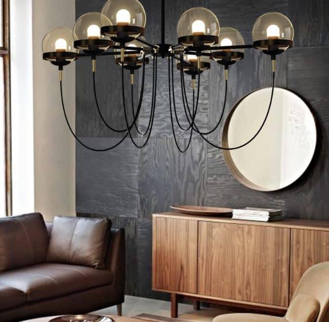 Doritas Vintage Globe Glowing Orbs Hanging Lamp - DWHOME
