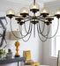 Doritas Vintage Globe Glowing Orbs Hanging Lamp - DWHOME