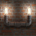 Duo water pipe industrial wall light sconce - DWHOME
