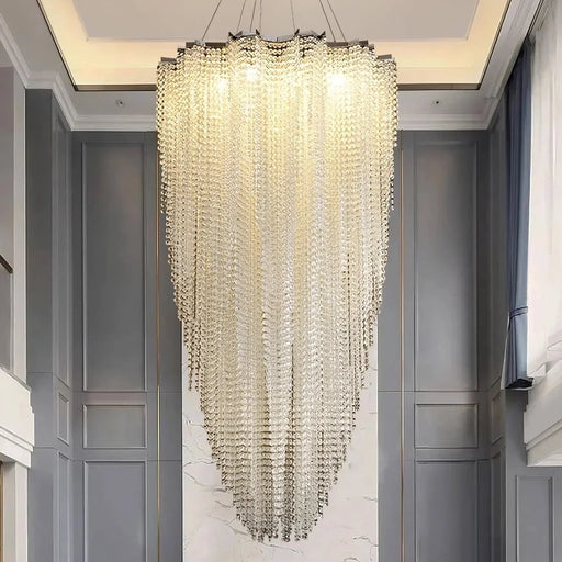 Alleri Crystal Foyer Chandelier-DWHOME