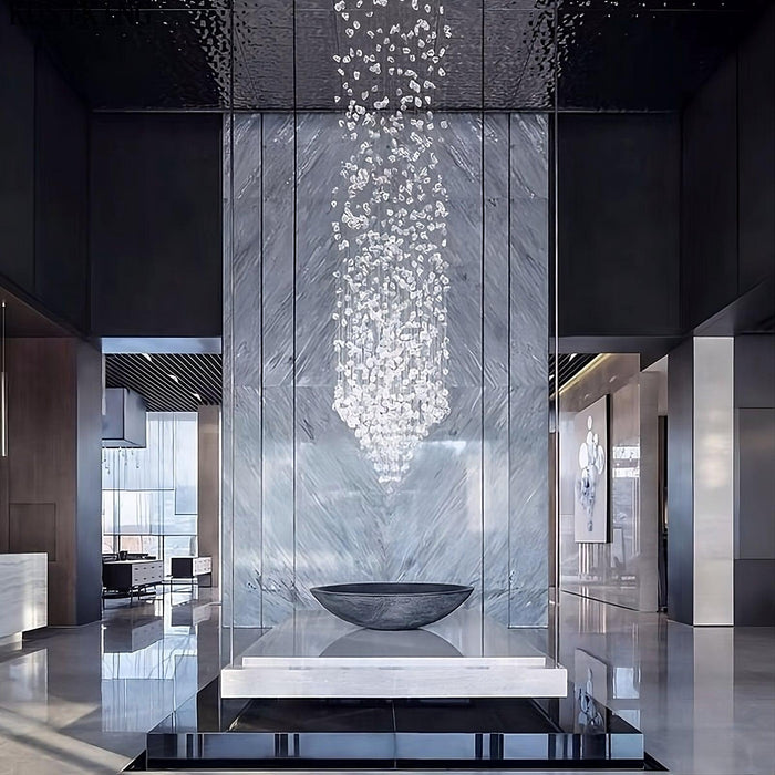 "Pendentif Multi-Cristal Duplex DWHOME"