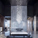 "Pendentif Multi-Cristal Duplex DWHOME"