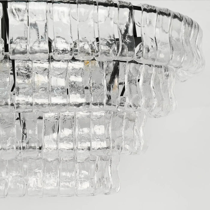 Ghiaccio Oval Chandelier 54''65''-DWHOME