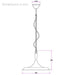 EGILHARD Broad Bell Hanging Lamp - DWHOME