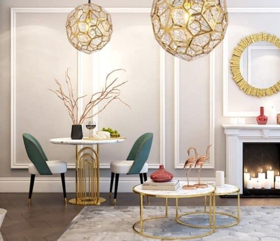 Eldone Modern Sophisticated Web Pendant Lamp - DWHOME