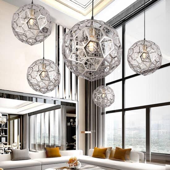 Eldone Modern Sophisticated Web Pendant Lamp - DWHOME
