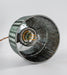 Emerald Fluted Dome Glass With Brass Fitting Art Deco Pendant Light - DWHOME