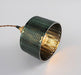 Emerald Fluted Dome Glass With Brass Fitting Art Deco Pendant Light - DWHOME