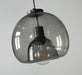 Enzo minimalist curve tinted glass shade pendant light-DWHOME