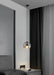 Enzo minimalist curve tinted glass shade pendant light - DWHOME