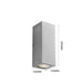 Ernarj Rectangular Twin Shine Cement Wall Lamp - DWHOME