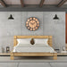 European Style Wooden Wall Clock - DWHOME