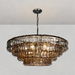 Ghiaccio Round Chandelier 36''48''-DWHOME