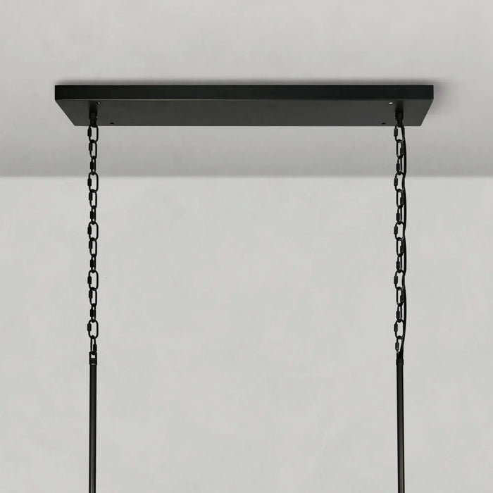 Ghiaccio Oval Chandelier 54''65''-DWHOME