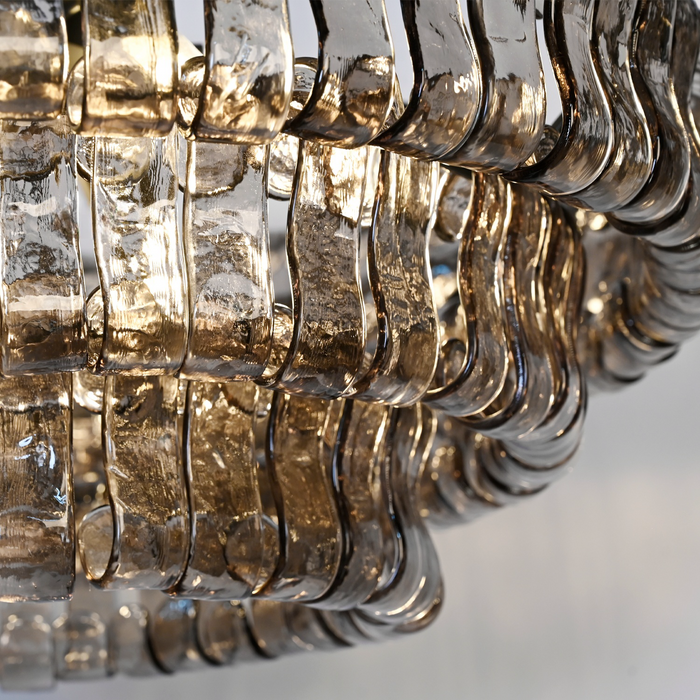 Ghiaccio Round Chandelier 36''48''-DWHOME