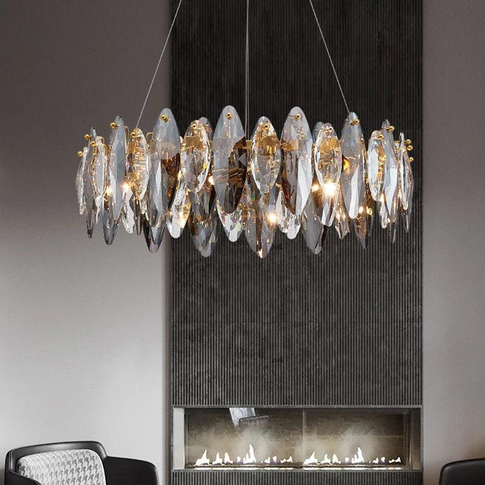 Lazzo Modern Crystal Chandelier - DWHOME